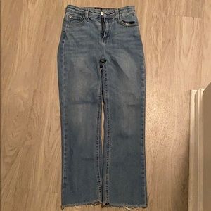 BDG Kick Flare High Rise Cropped Jeans